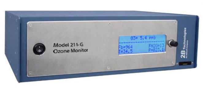 美国2B 211-G 型臭氧检测仪最低能检测多少ppb