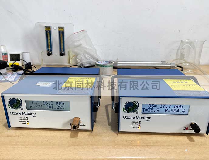 美国2B 106-L臭氧分析仪 出现负数 故障维修案例(图2)